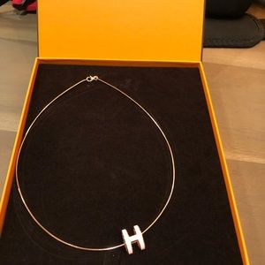 Hermès Pop H Lacquered Necklace